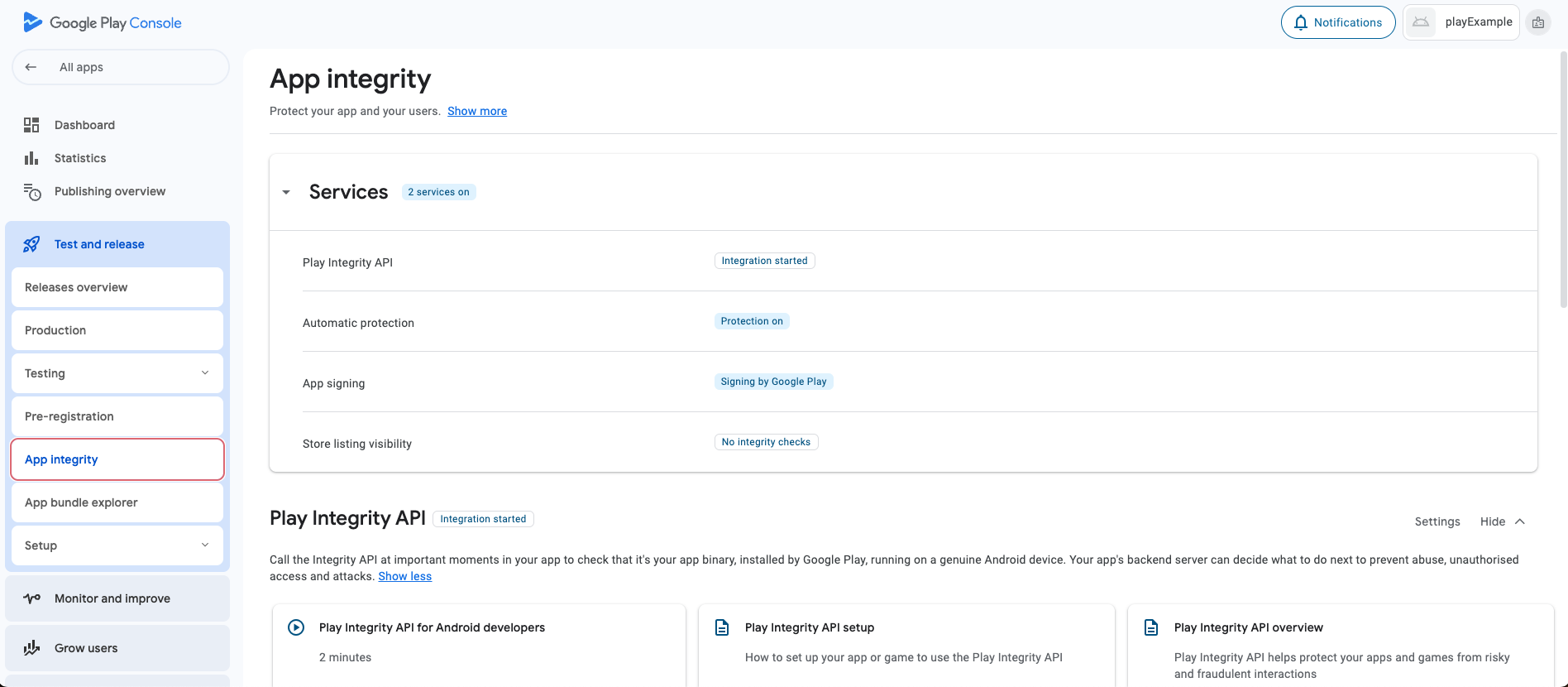 Select App Integrity