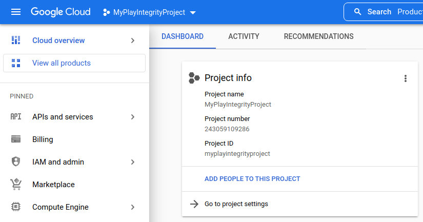 Project Number